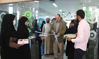 رئیس دانشگاه از نمایشگاه عفاف و حجاب "جواهرانه" بازدید کرد